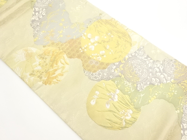JAPANESE FUKURO OBI / WOVEN MICHINAGADORI